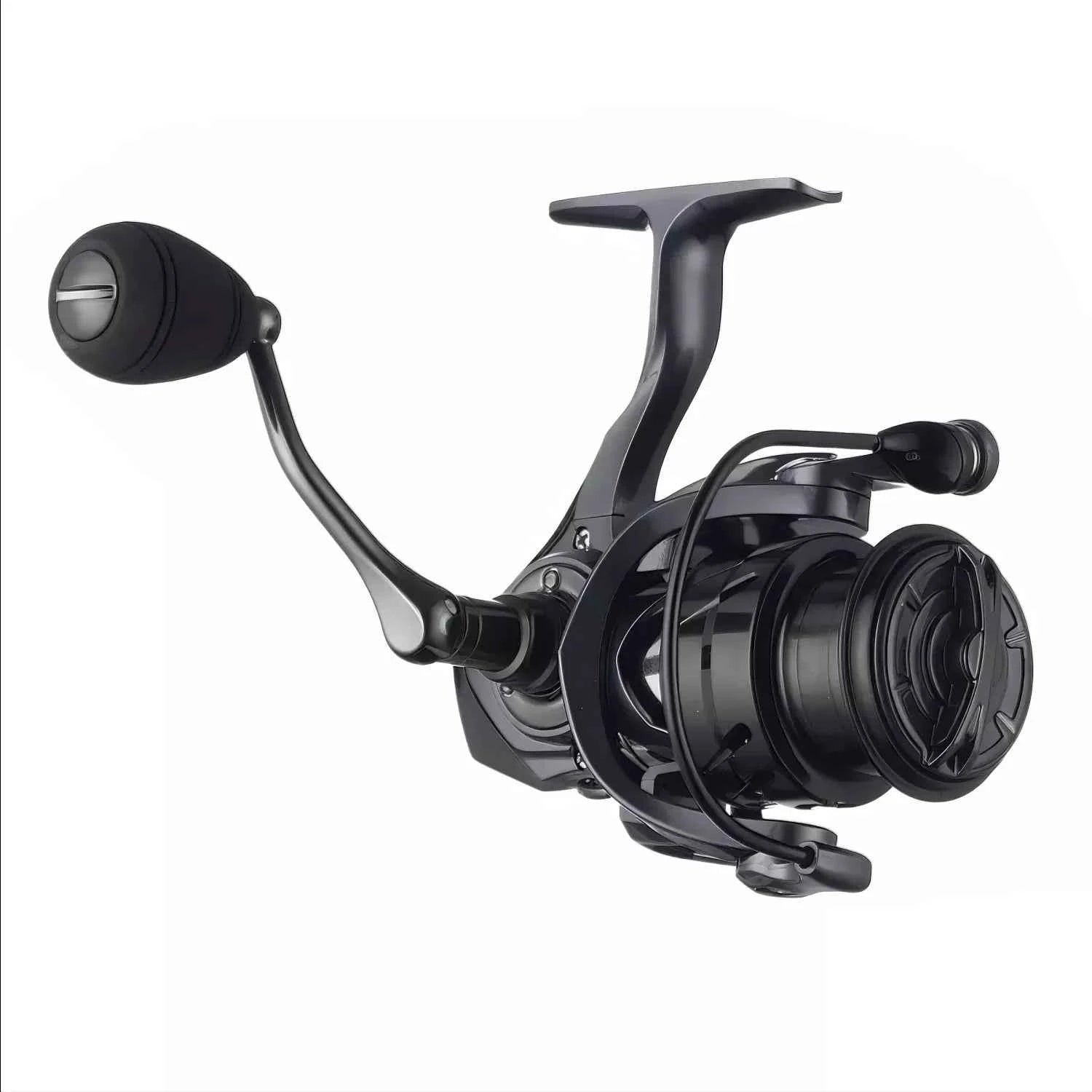 High-Speed Spin Reel with Shallow Spool – Smooth Retrieval for Saltwater & Freshwater Fishing, Ideal for Long Casting