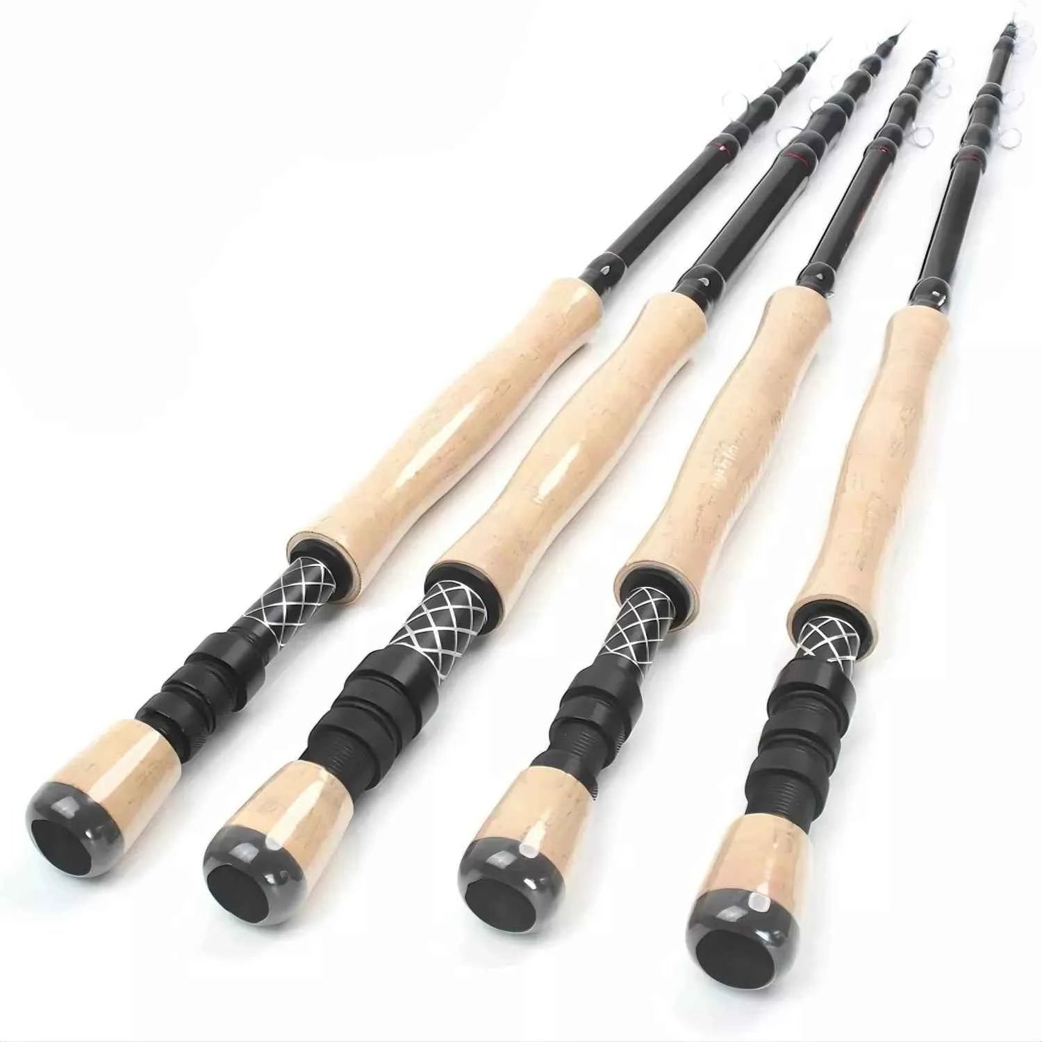 Telescopic Carbon Fly Fish Rod - Lightweight Fish Rods for Coastal & Open-Water Angling