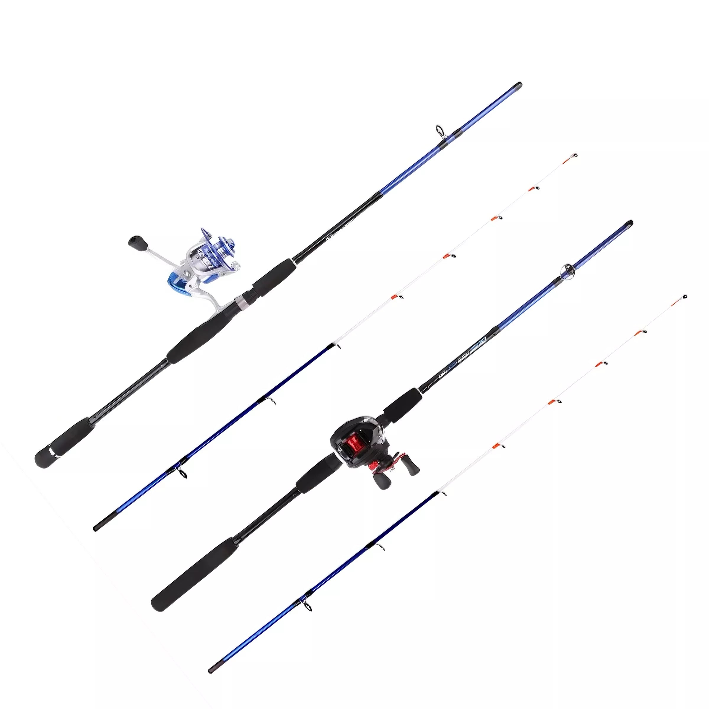 Carbon Fiber Fishing Rods and Reel Combo - Spinning/Baitcasting Options for Saltwater Boat Fishing