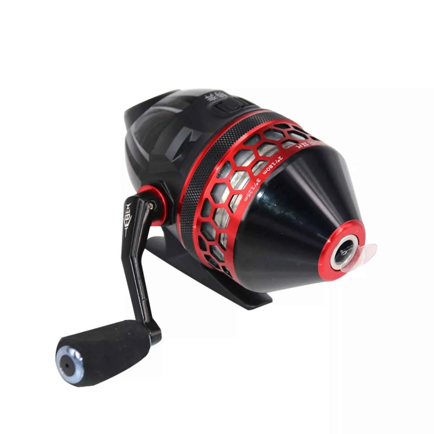 Metal Enclosed Spincast Reels - Left/Right Hand Interchangeable for Saltwater & Freshwater Fishing