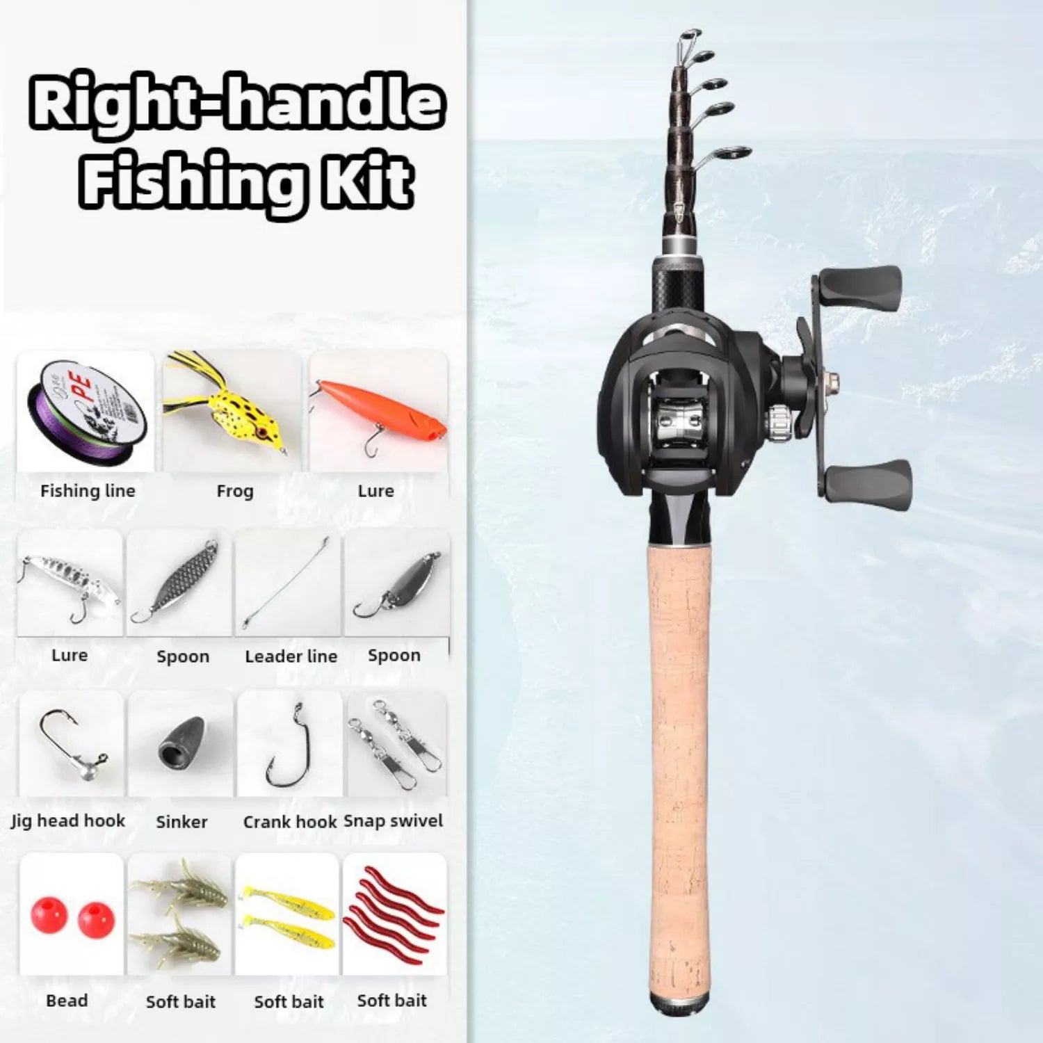 Telescopic Fishing Pole Combo for Ultimate Angling Experience