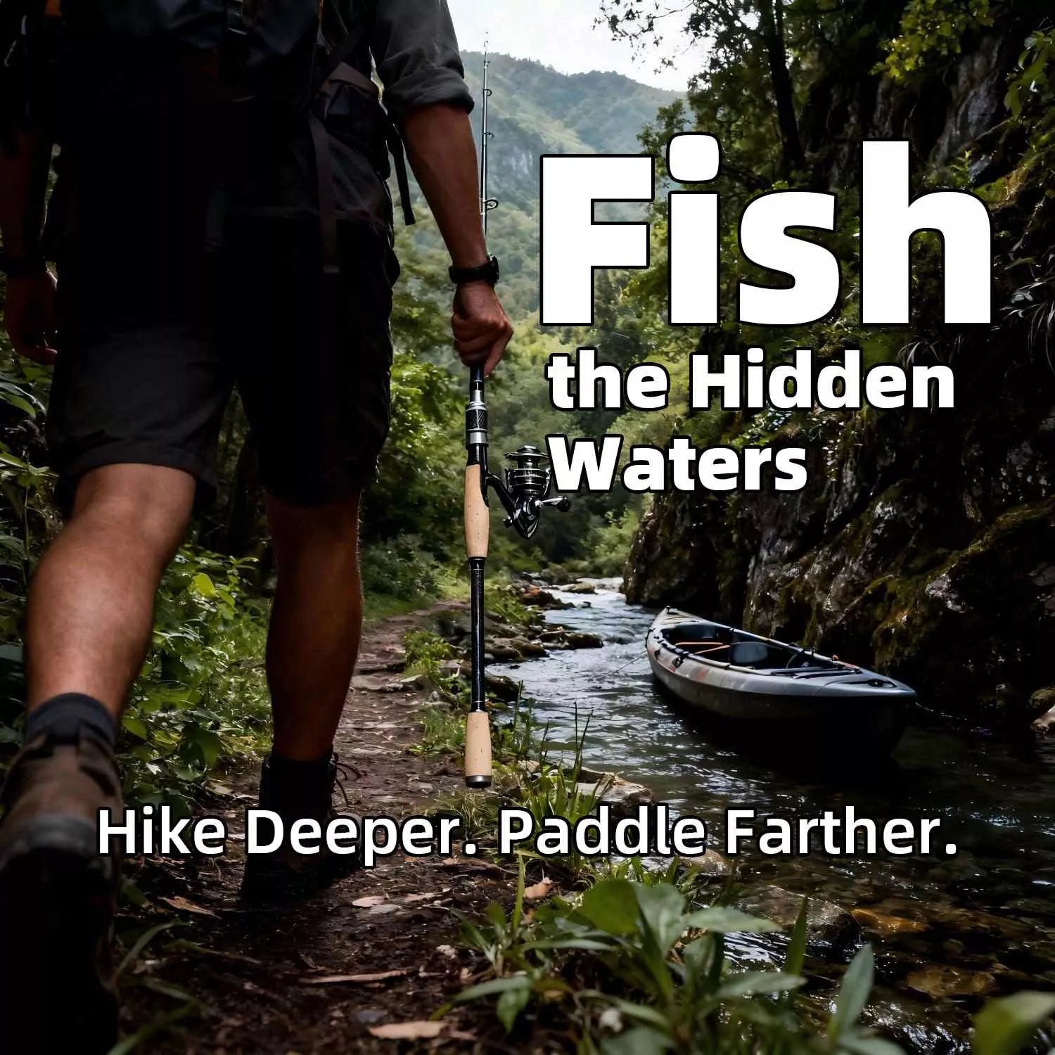 Portable Carbon Fiber Surf Fishing Rod and Reel Combo with Travel Bag - M Action Spinning & Casting Set