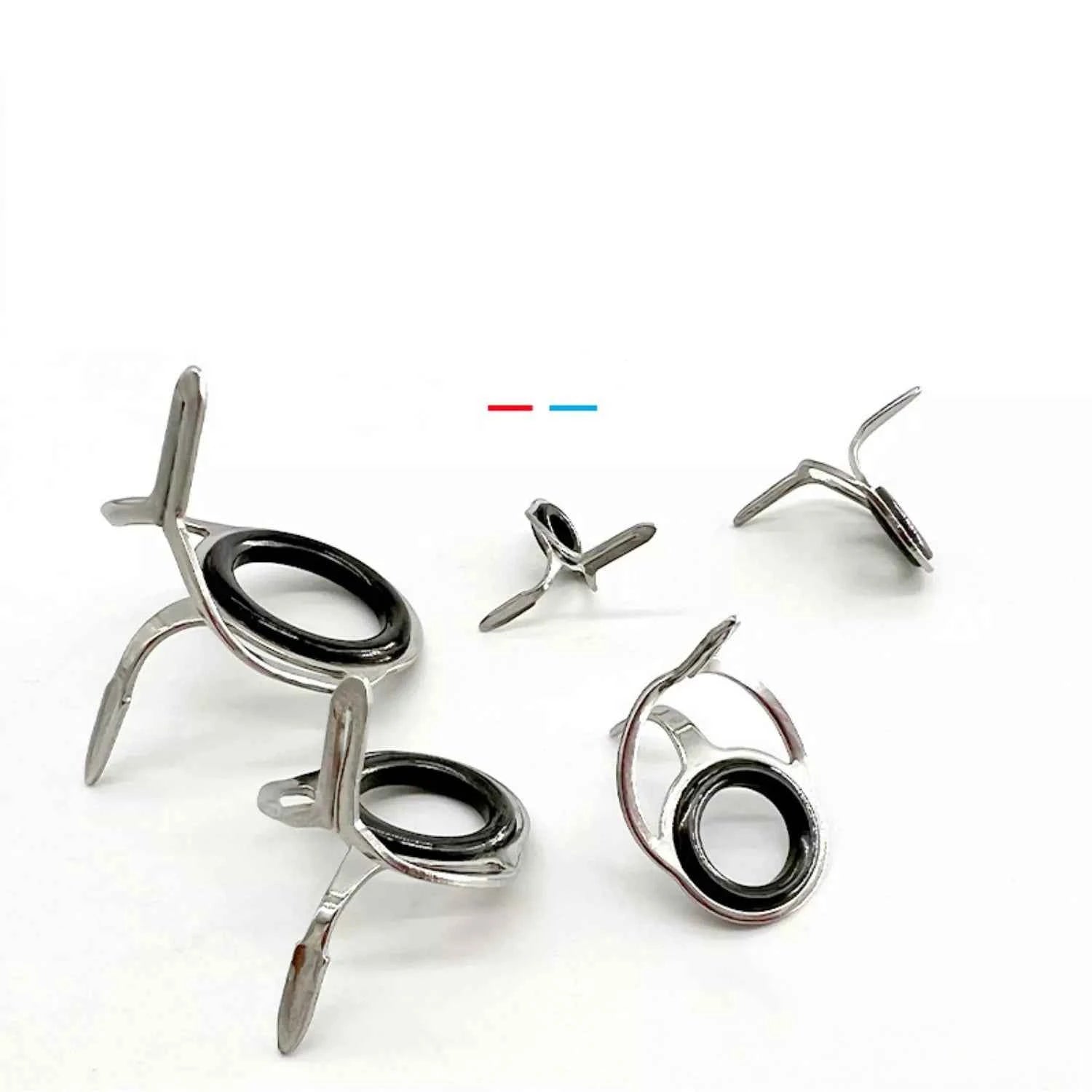 Anti-Tangle Double-Leg Fishing Rod Line Guide - Durable Metal Wire Guide for Rod DIY & Repair