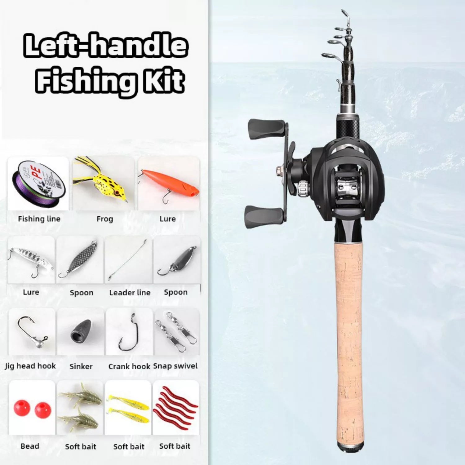 Telescopic Fishing Pole Combo for Ultimate Angling Experience