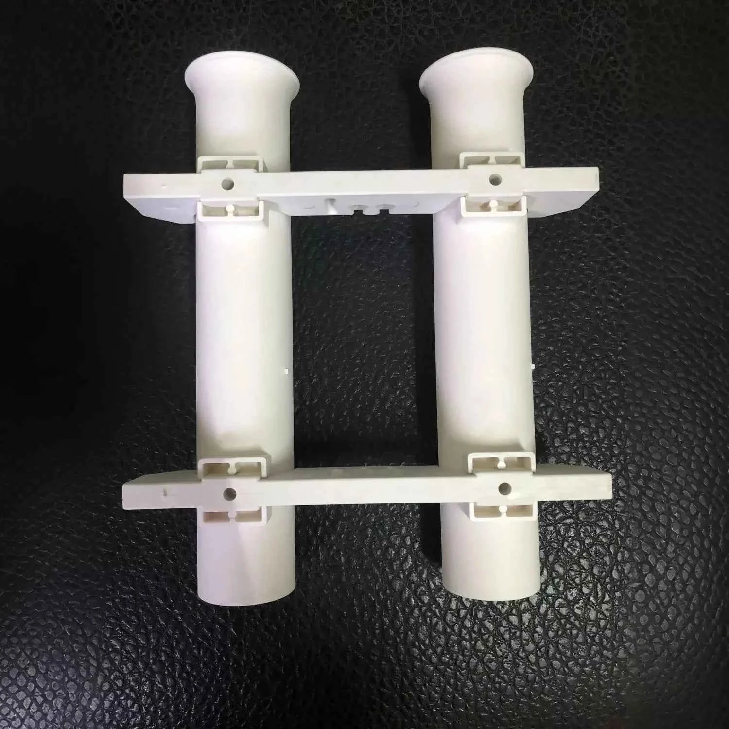 Detachable Dual-Tube Plastic Fishing Rod Holder - Suitable for Truck Bed & Boat Fishing