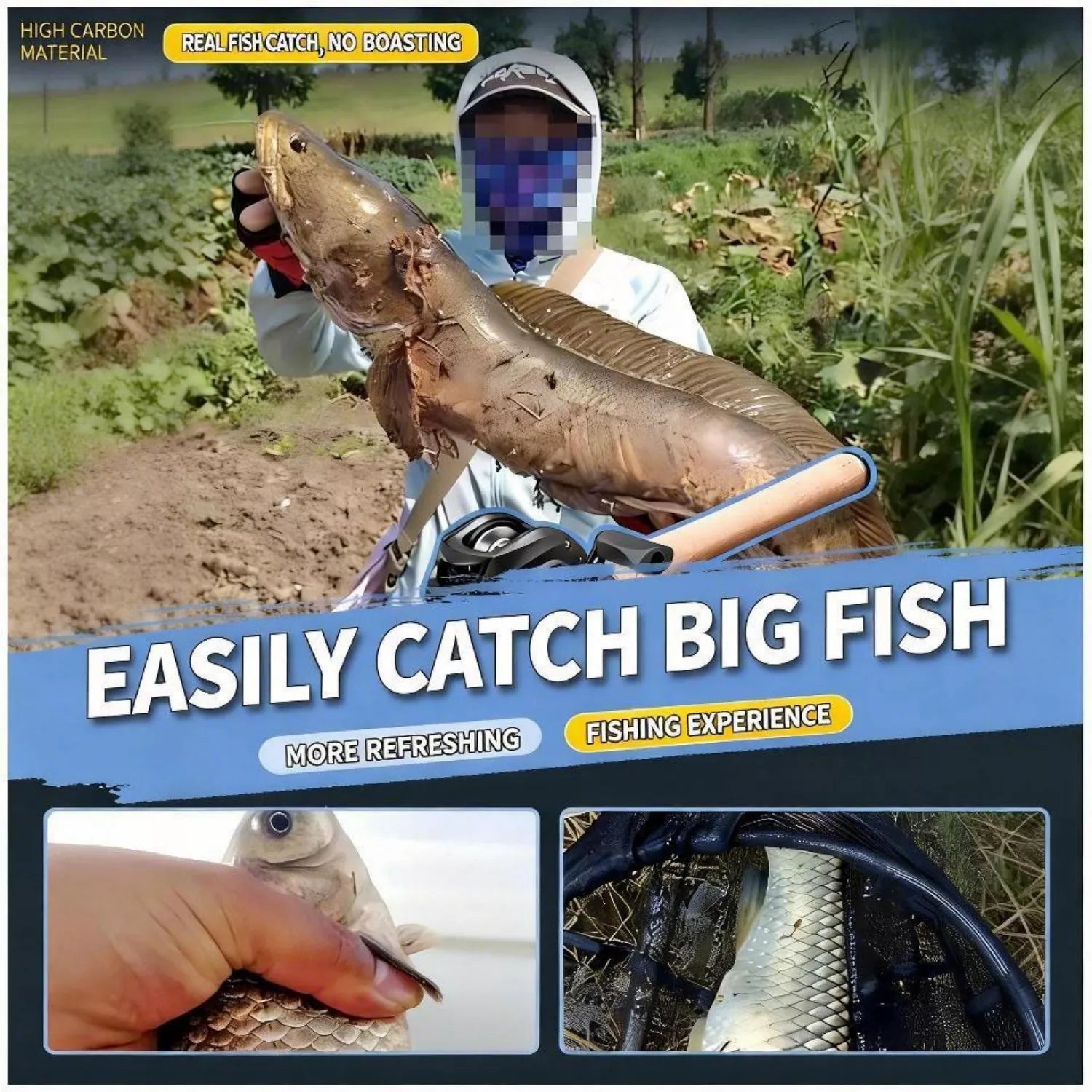 Telescopic Fishing Pole Combo for Ultimate Angling Experience