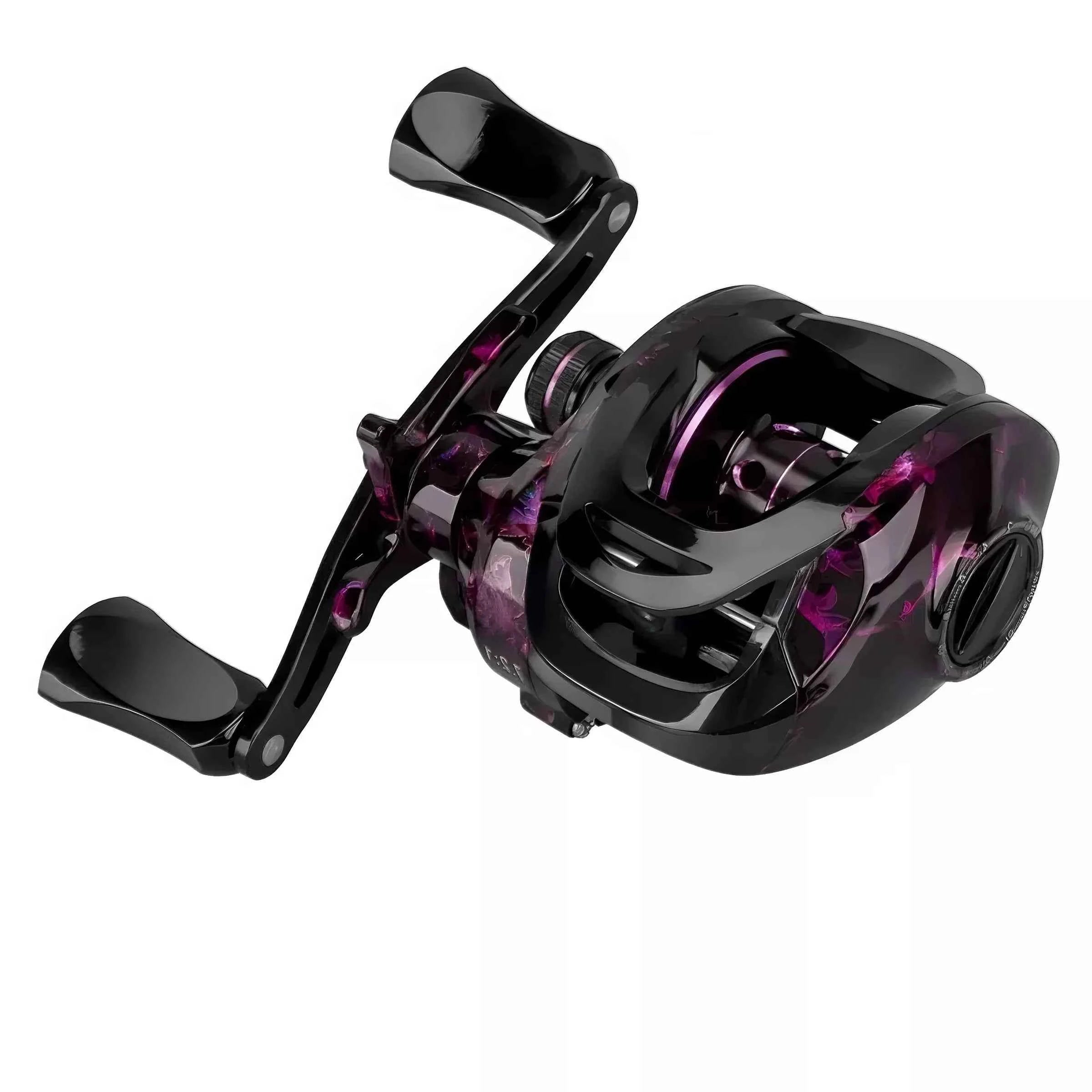 Baitcast Reel with Drag Alarm - Durable Steel Fishing Reel for Surf & Cast Fishing Trips