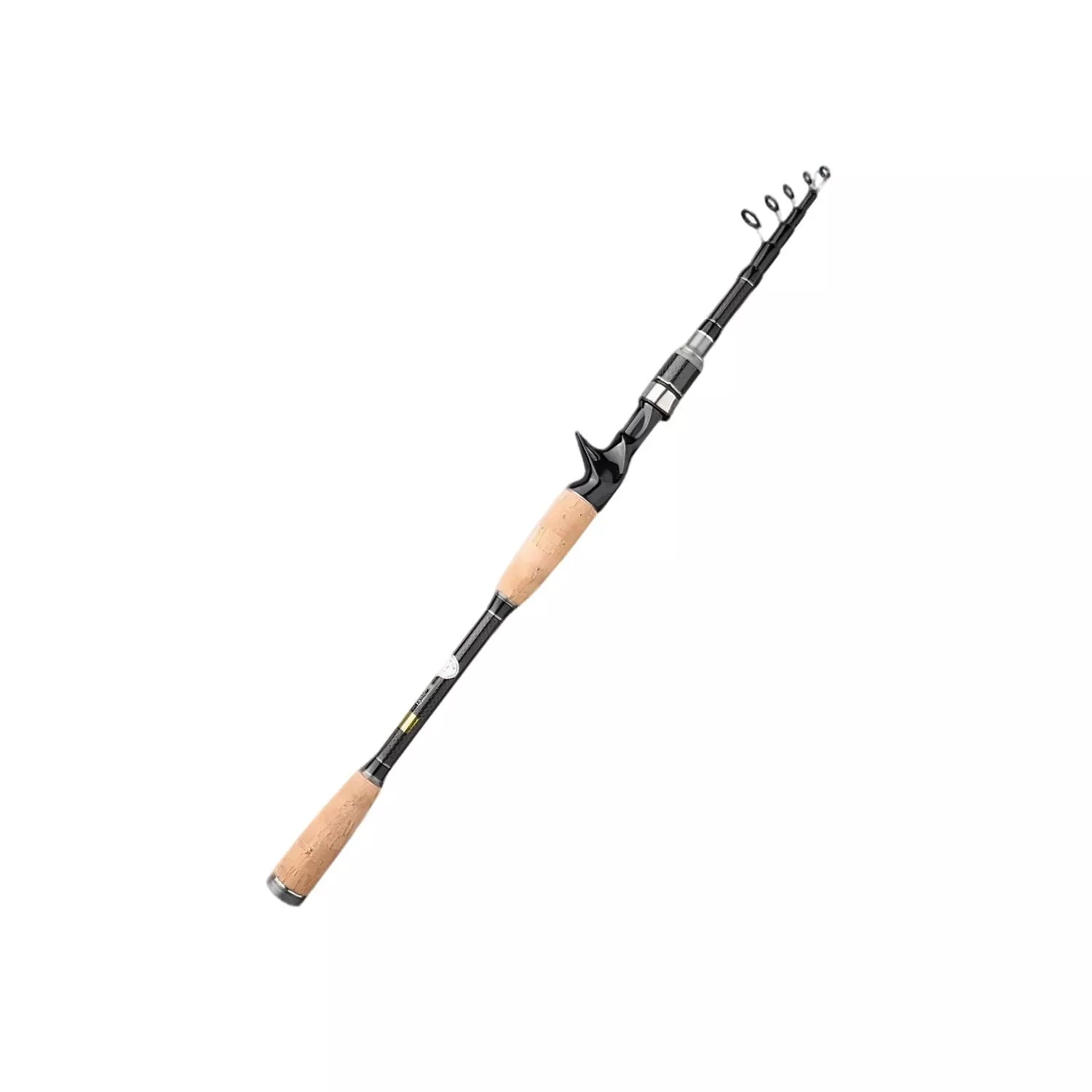 Portable Carbon Fiber Surf Fishing Rod and Reel Combo with Travel Bag - M Action Spinning & Casting Set