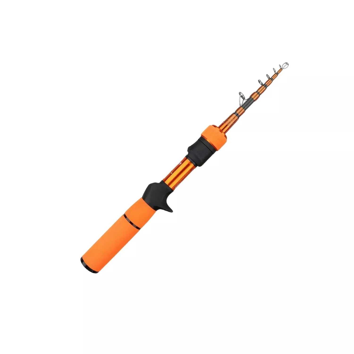 Ultra-Light Portable Fishing Rod and Reel Combos for Trout and Panfish - Carbon Fiber Telescopic Set